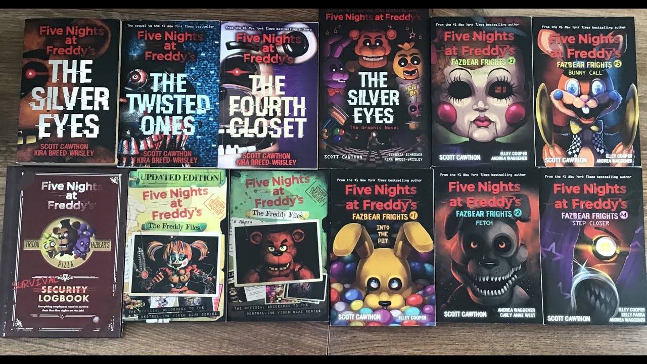 Scott Cawthon Five Nights at Freddy's Books in Five Nights at Freddy's 