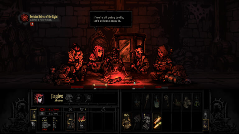darkest dungeon antiquarian party